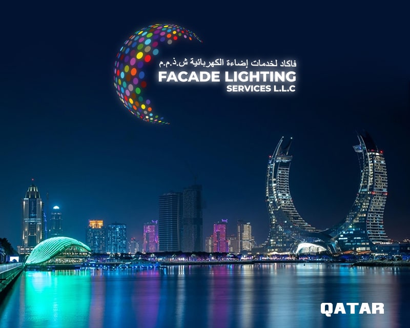 qatar facade lighting
