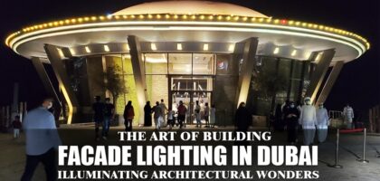building facade lighting dubai