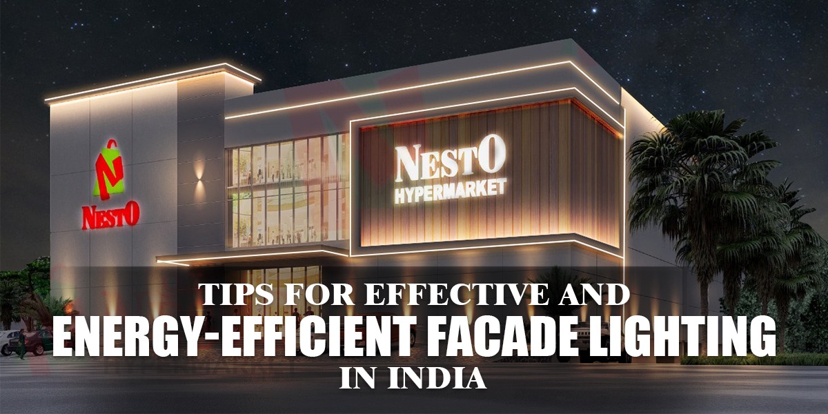 facade lighting india