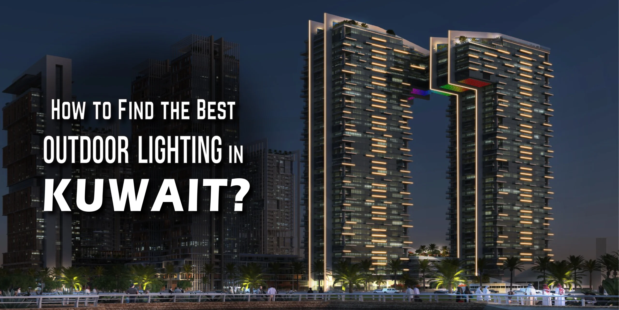 facade lighting companies kuwait