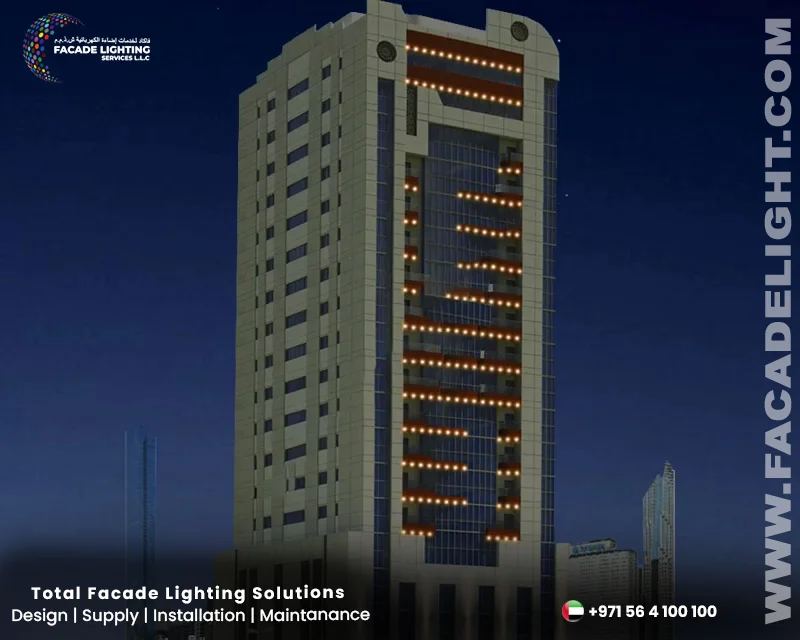 building facade lightings dubai