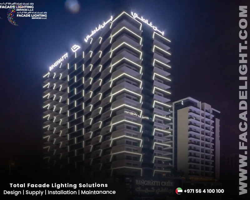 dubai facade lighting manufacturers