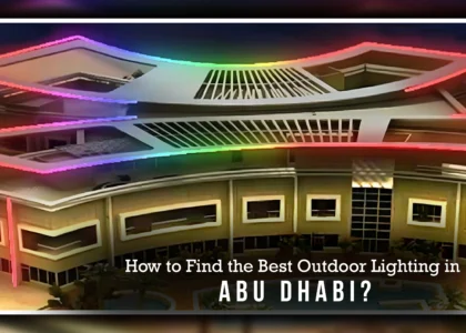 outdoor lighting abu dhabi