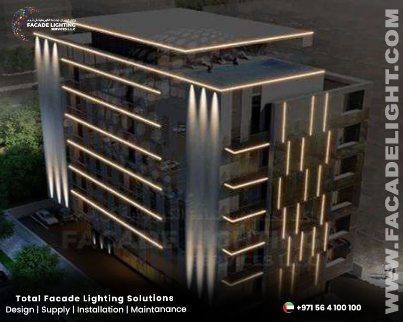 residential exterior lights dubai