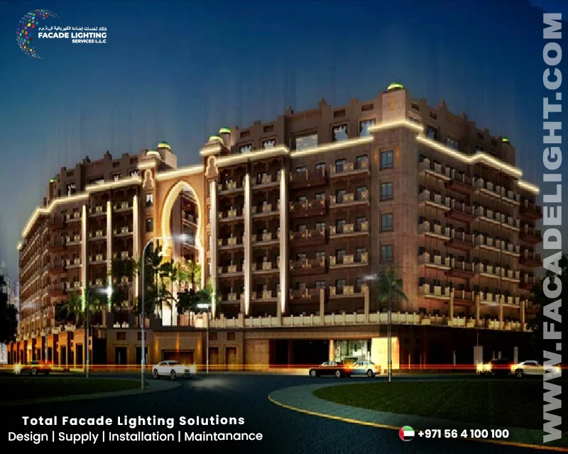 uae facade lighting supplier