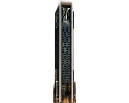 gate tower facade lighting dubai
