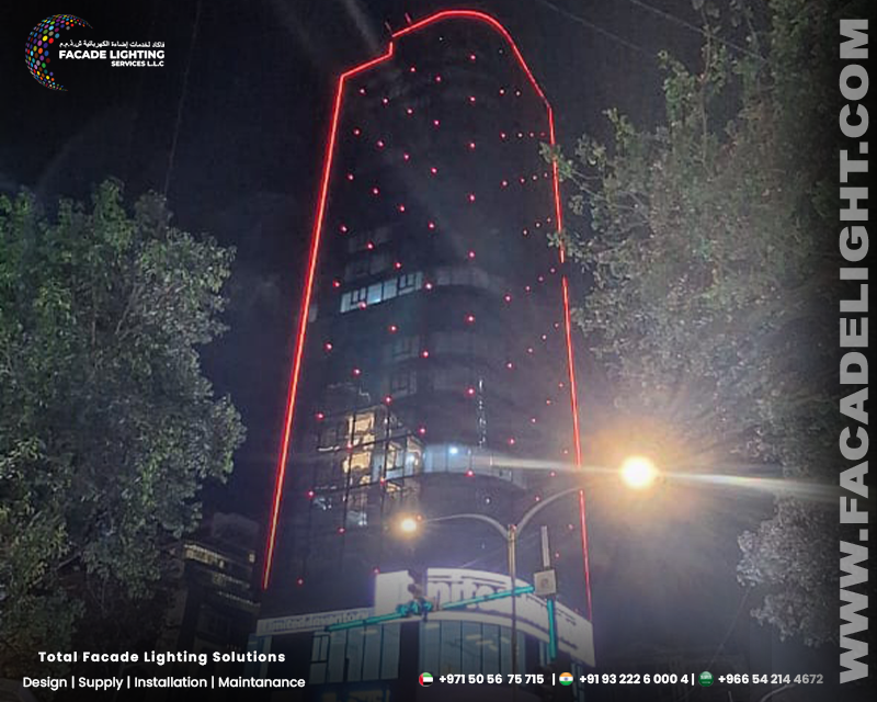 moti mahal facade lightings india