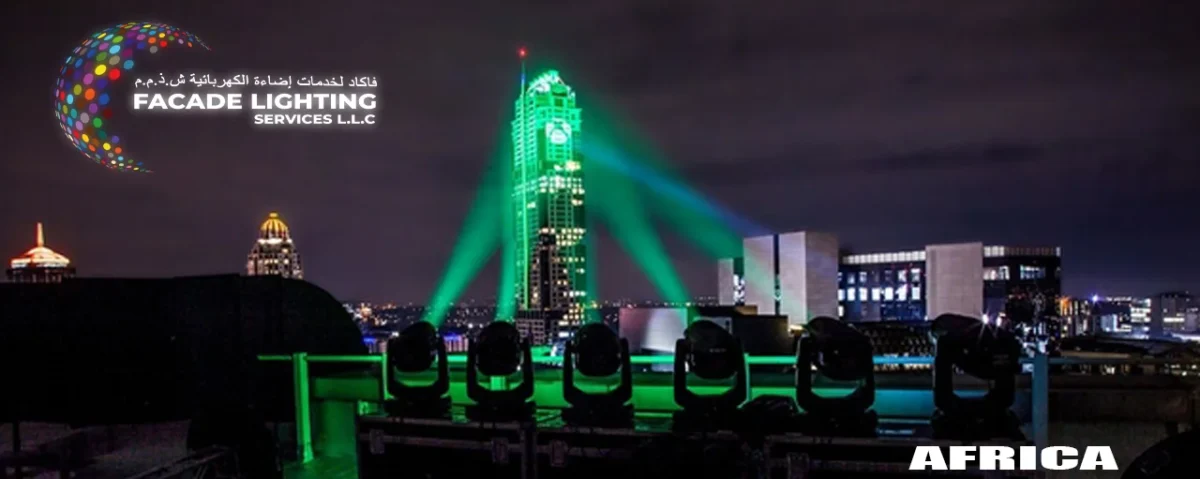 africa facade lighting