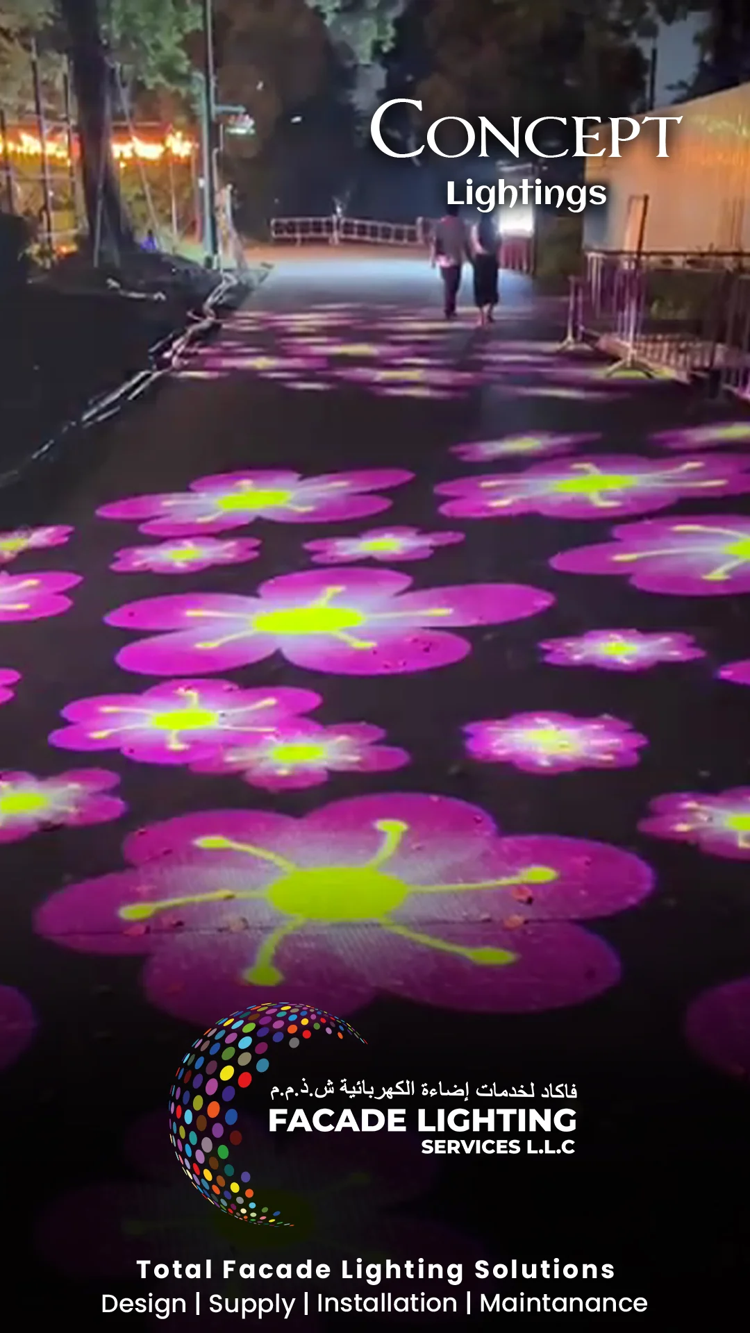 concept lightings companies uae