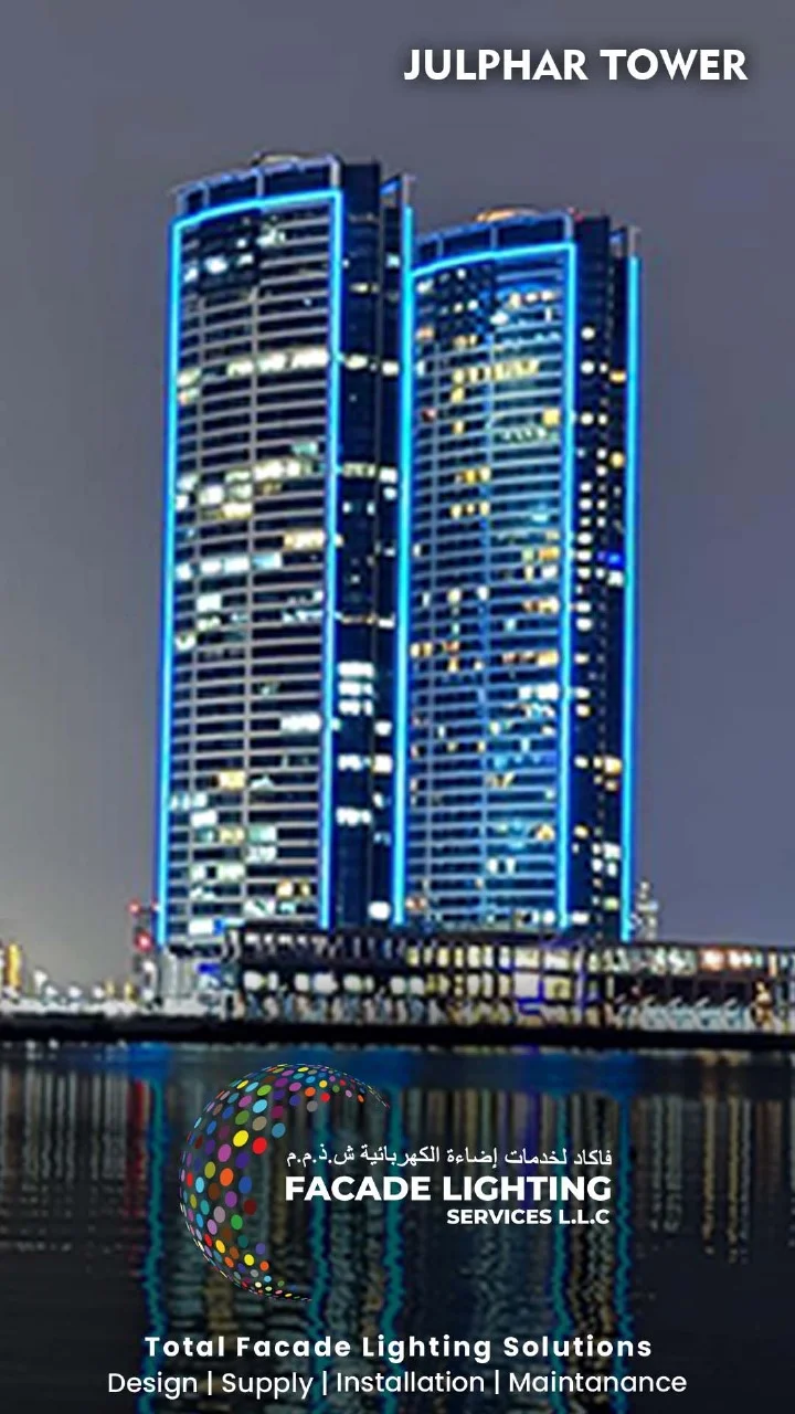 facade lightings julphar towers