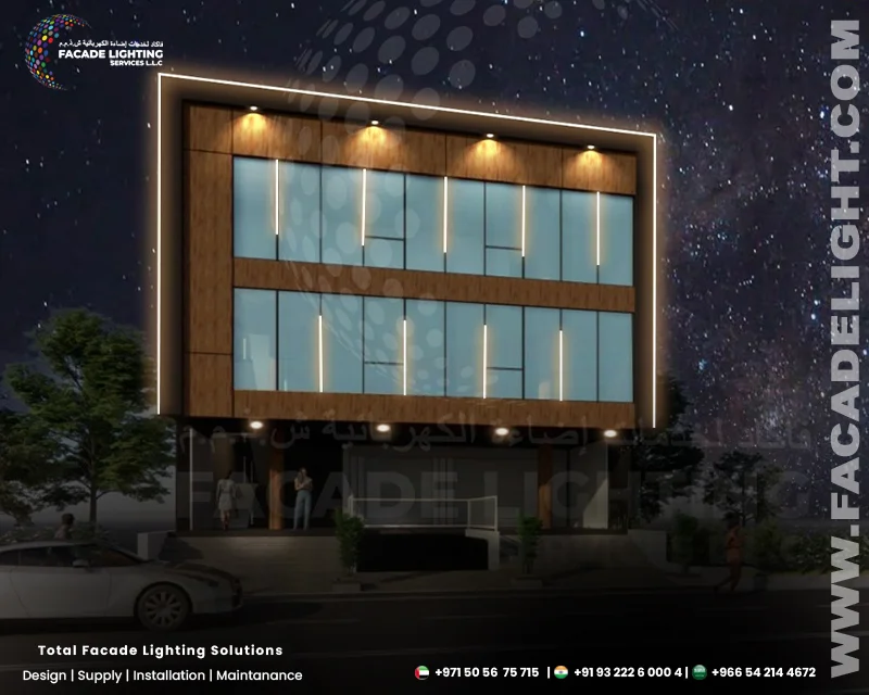 mcr reddy facade lighting india