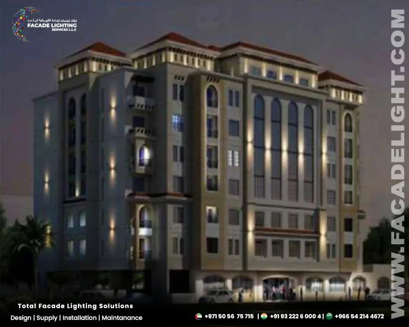 al jalila facade lighting