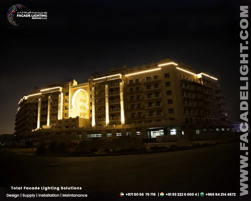 al warsan exterior facade lights