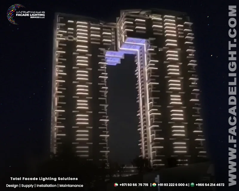 al wasl exterior facade lightings