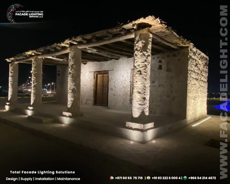 ancient mosque exterior light