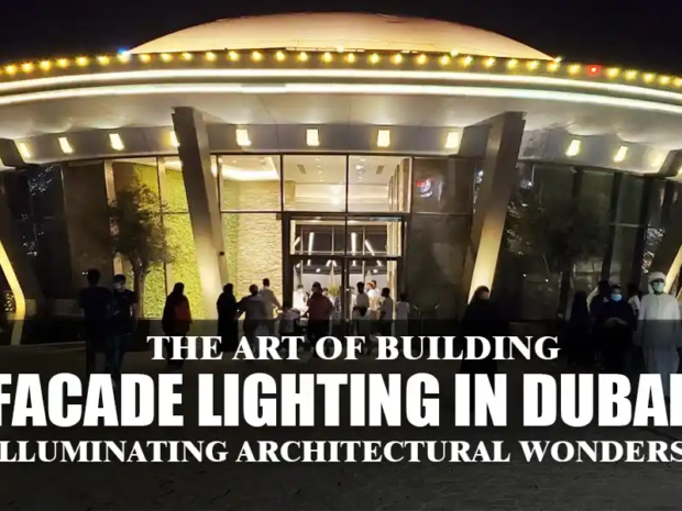 building facade lighting dubai