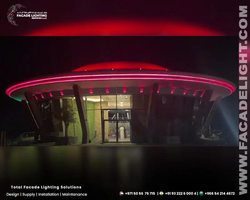 exterior lighting al suhub rest area