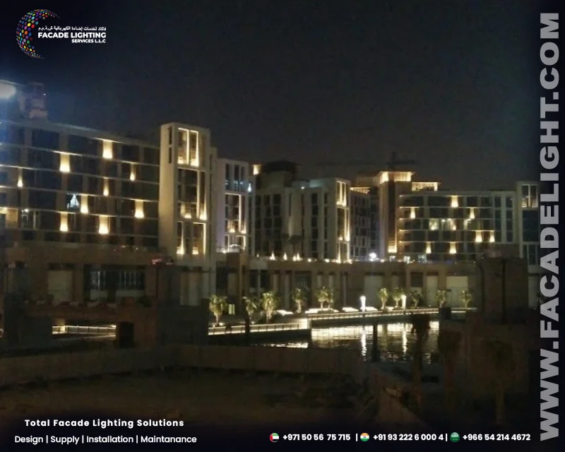 facade light cultural village