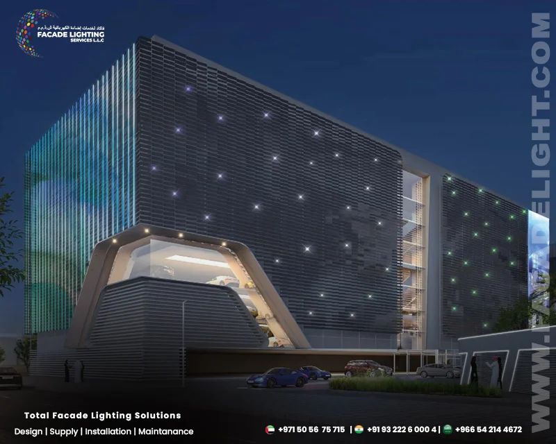 facade lightings dp world