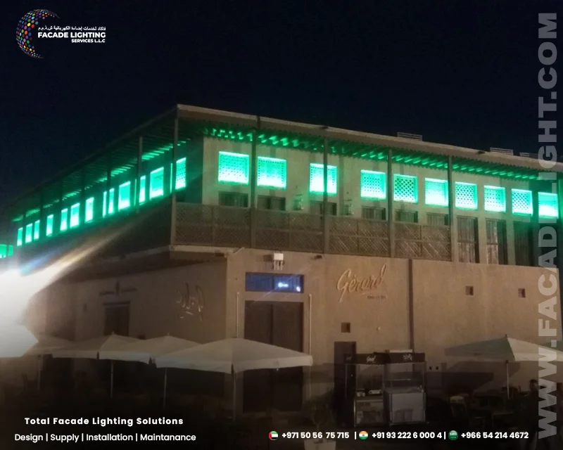 facade lightings dubai museum