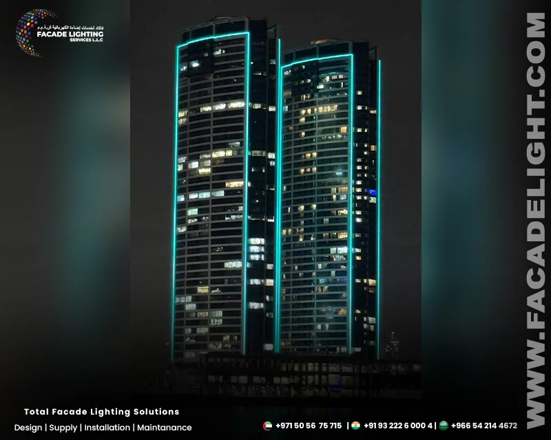 facade lightings julphar tower