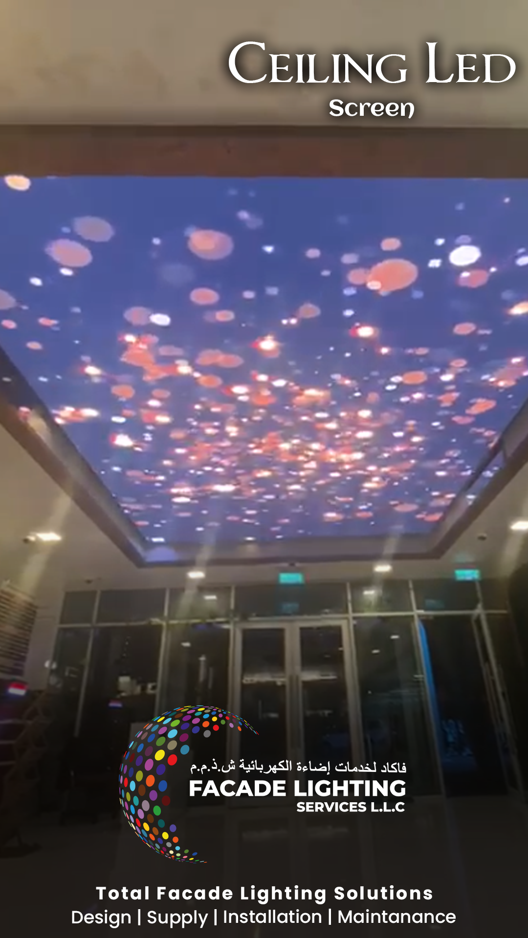 ceilings led screens dubai