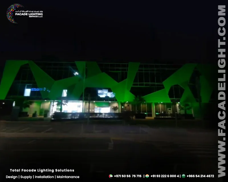 imperial college dubai facade light