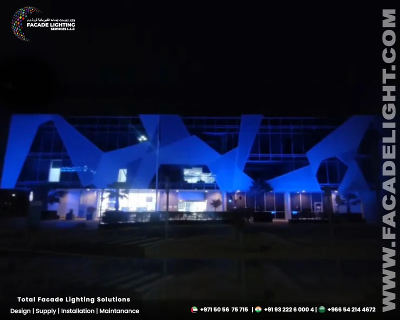 imperial college dubai facade lighting