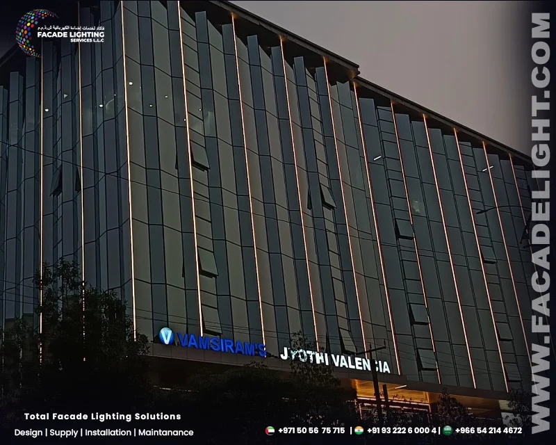 jyothi valencia facade lighting