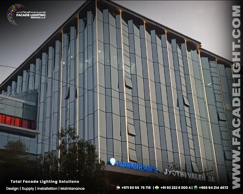 jyothi valencia facade lights