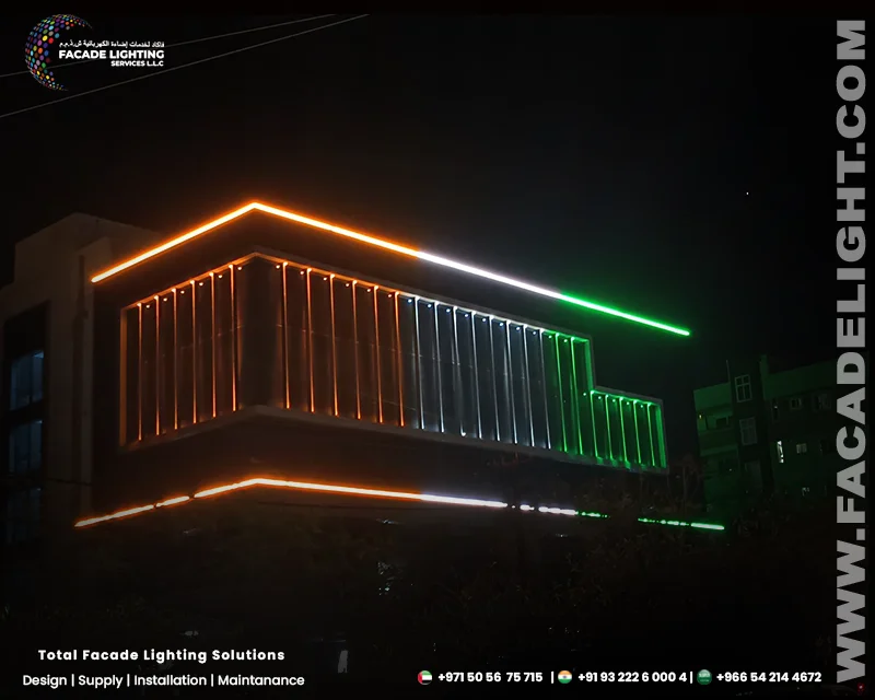 kondapur facade lighting
