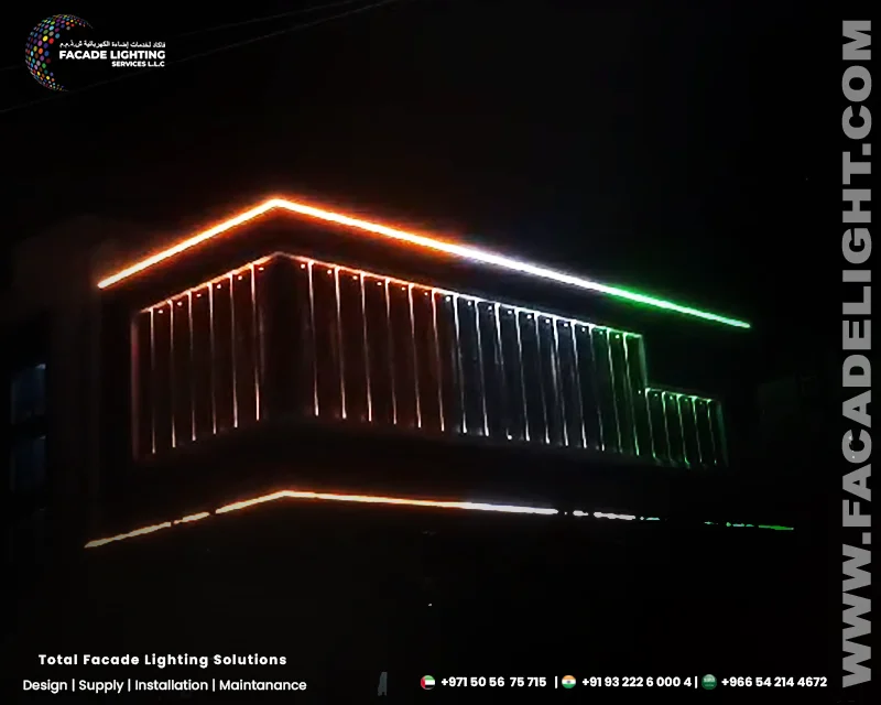 kondapur facade lightings india