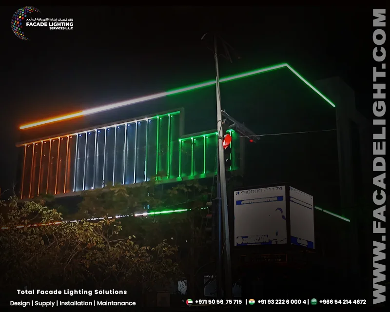 kondapur facade lightings