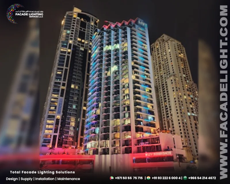 liv residence exterior lighting