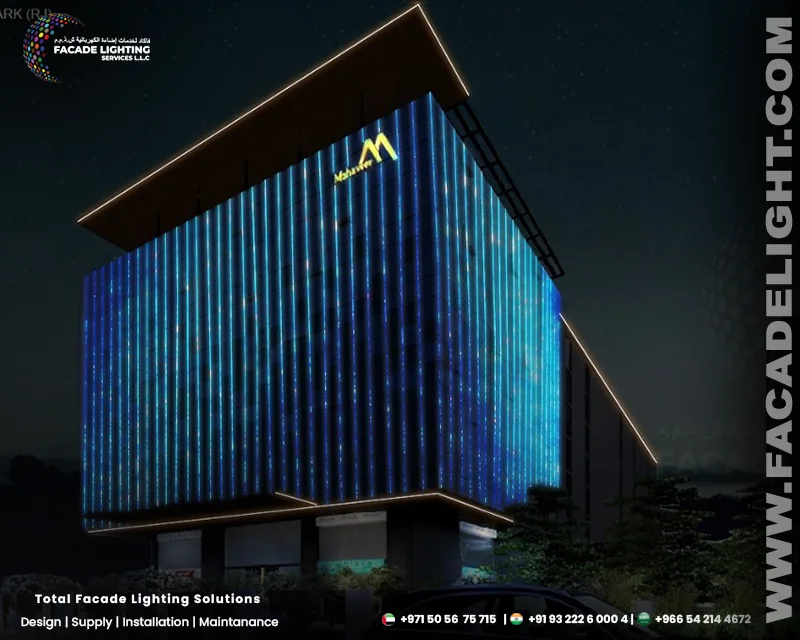 mahaveer facade lighting india