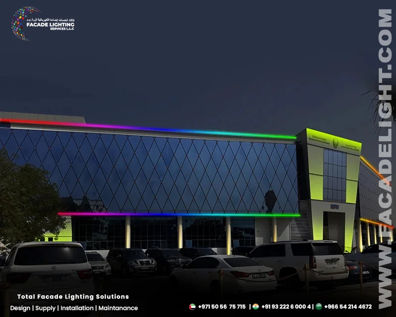 ministry of interior facade lighting