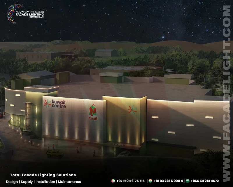 nesto facade lighting india