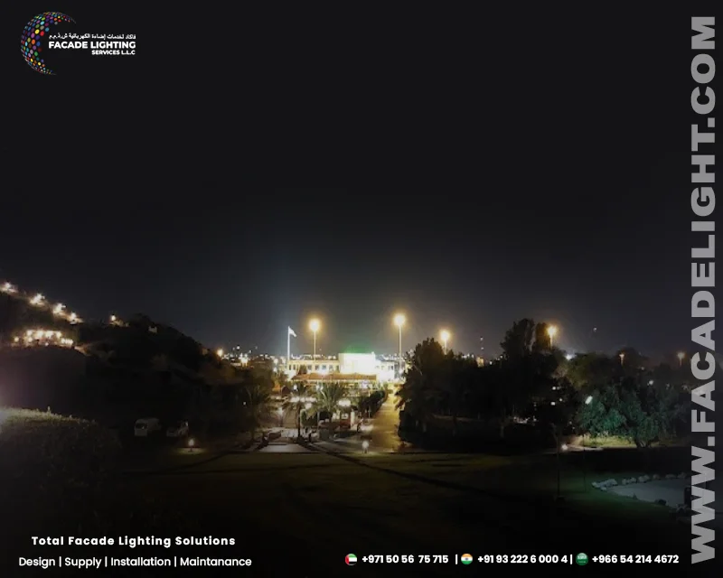 outdoor facade lighting