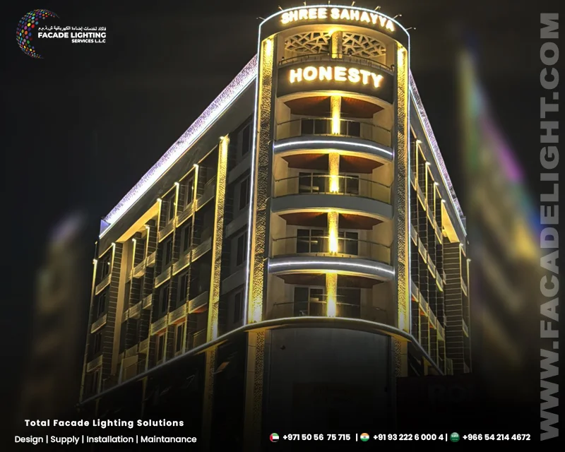 ssg honesty facade lighting india
