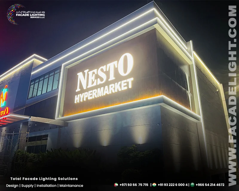 tirur nesto facade lighting india