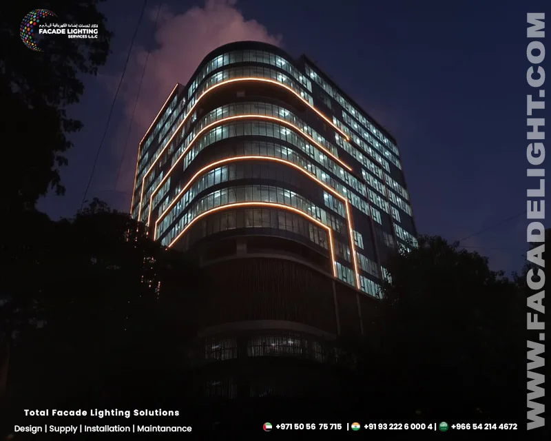 w92 apartment facade lighting mumbai