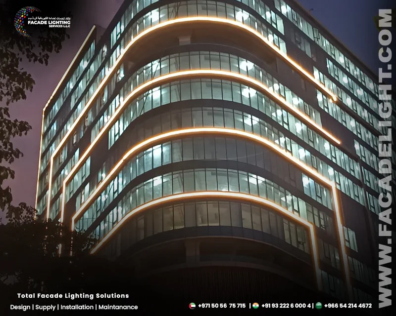 w92 apartment facade lightings mumbai india