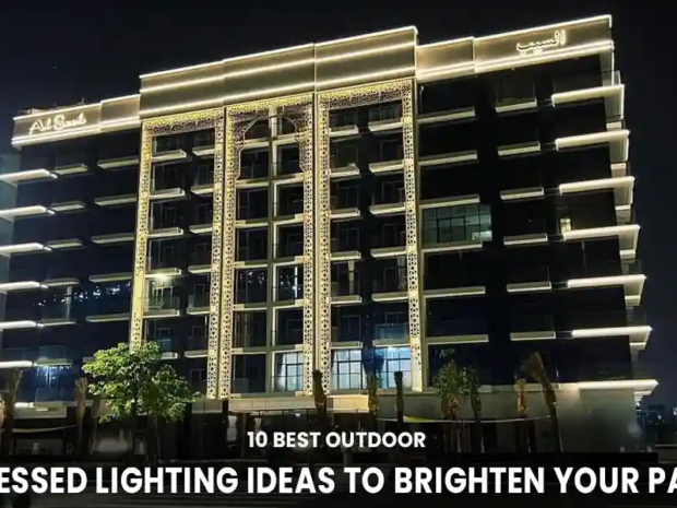 outdoor recessed lighting