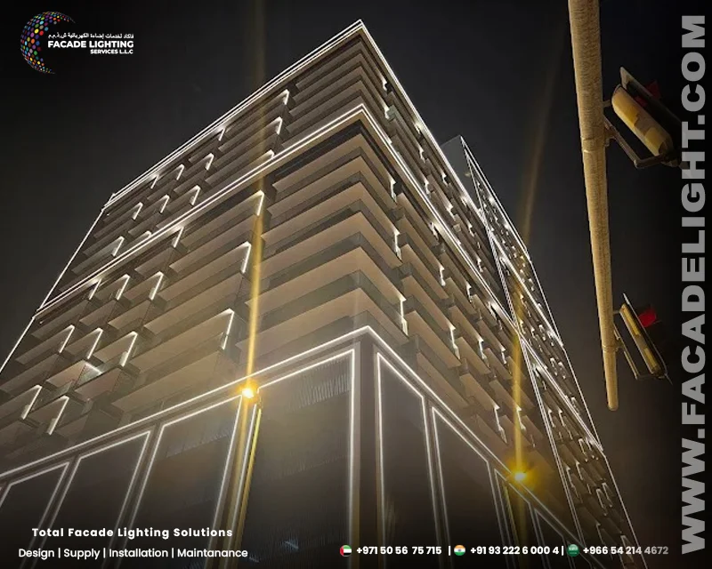 binghatti emerlad facade lighting