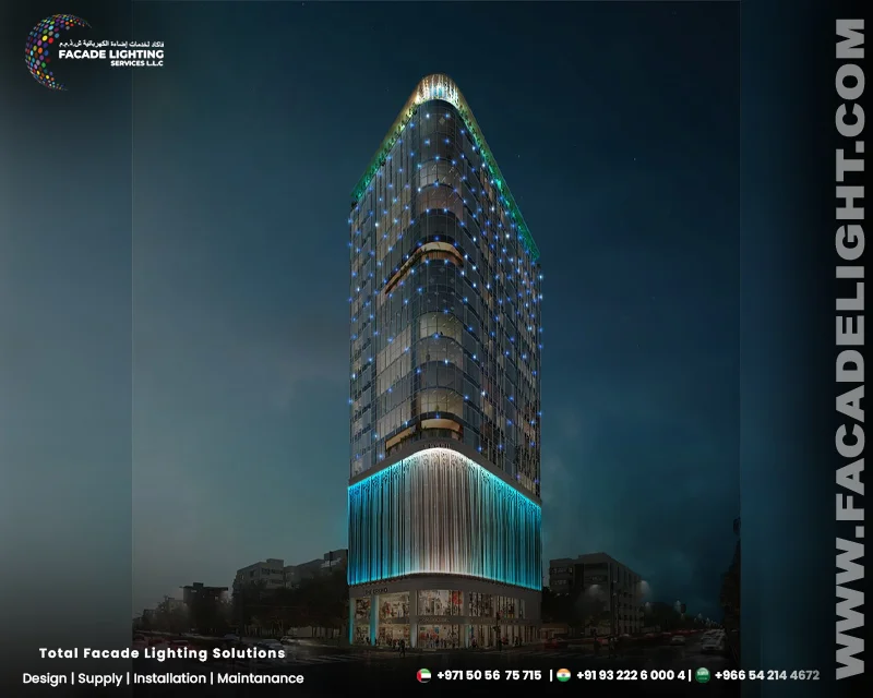 rajgir facade lighting dubai