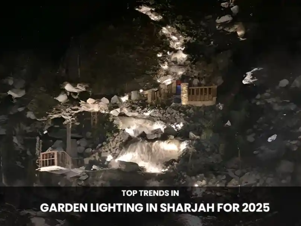 garden lighting sharjah
