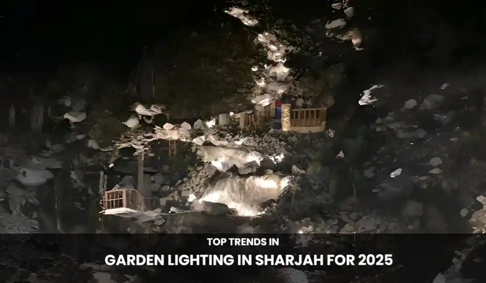 garden lighting sharjah