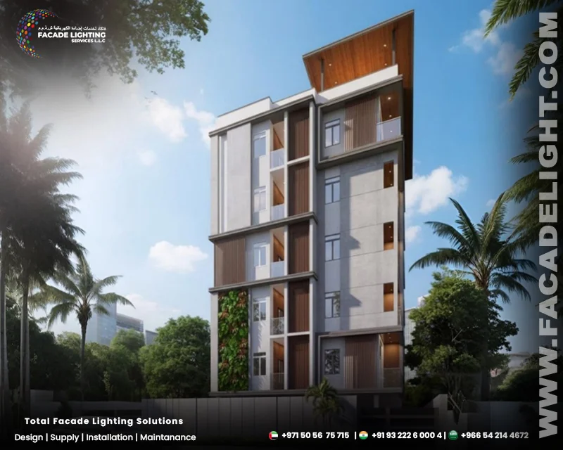 atop facade lighting india