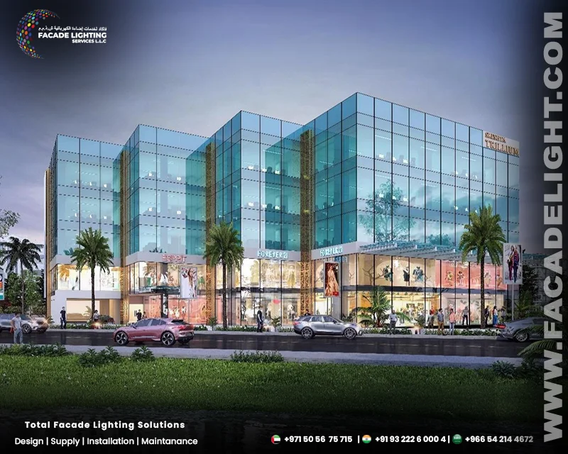 shresta trillium facade lighting india