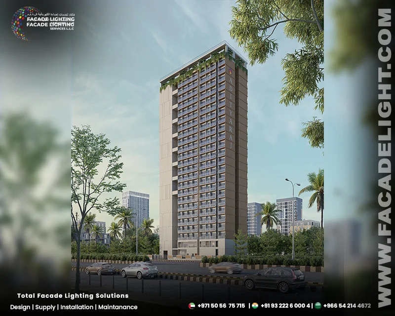 aditya raj india facade lightings